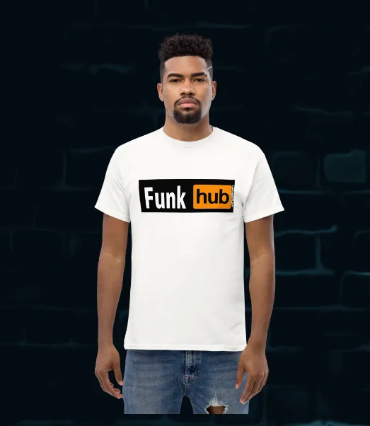 FunkHub tee merch preview